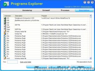 Programs Explorer screenshot